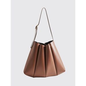 Themoire Shoulder Bag Woman Brown